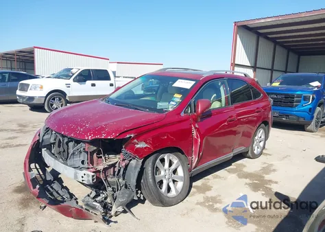 2010 Lexus Rx 350 z USA, uszkodzony, nr VIN 2T2ZK1BA9AC025575